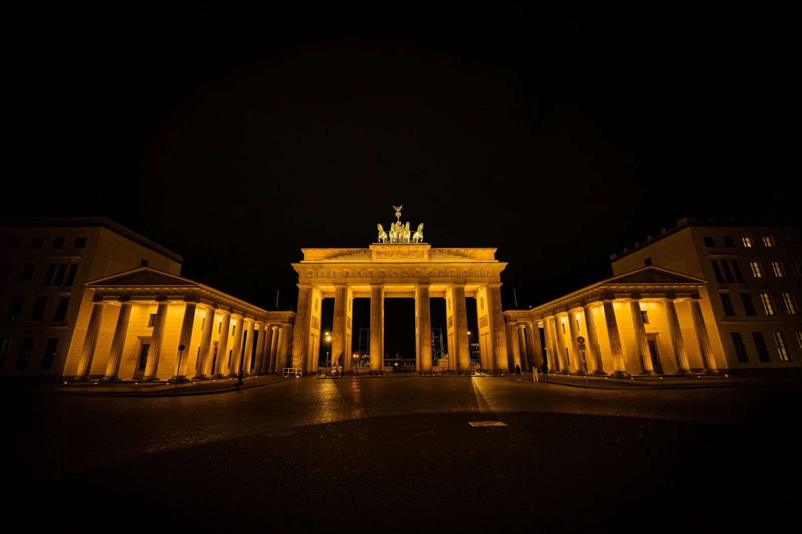 Berlin's Most Prominent Symbol Illuminates the 250th Anniversary of the United States