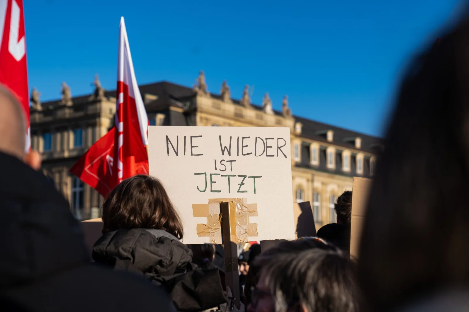Fight Against the Expansion of Munich Airport; 170 People Gathered at Johanneskirche