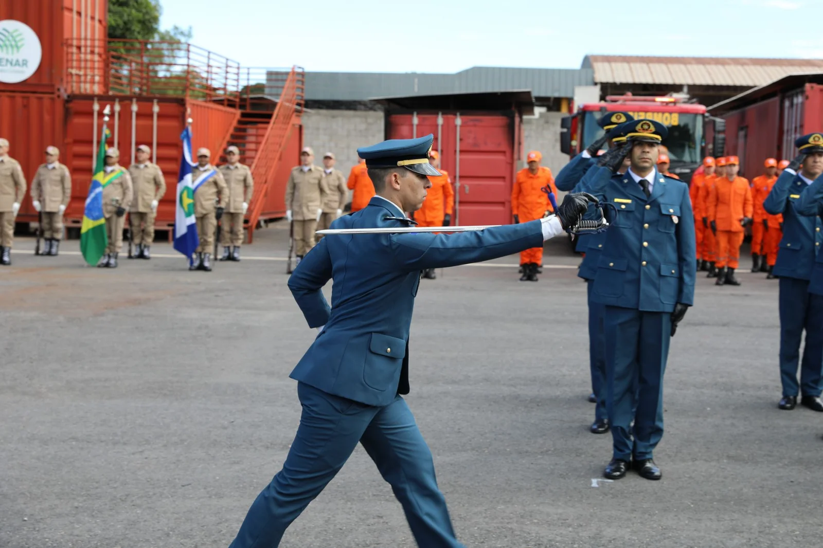 Celebration of the Future Firefighters' Induction: An Unforgettable Moment
