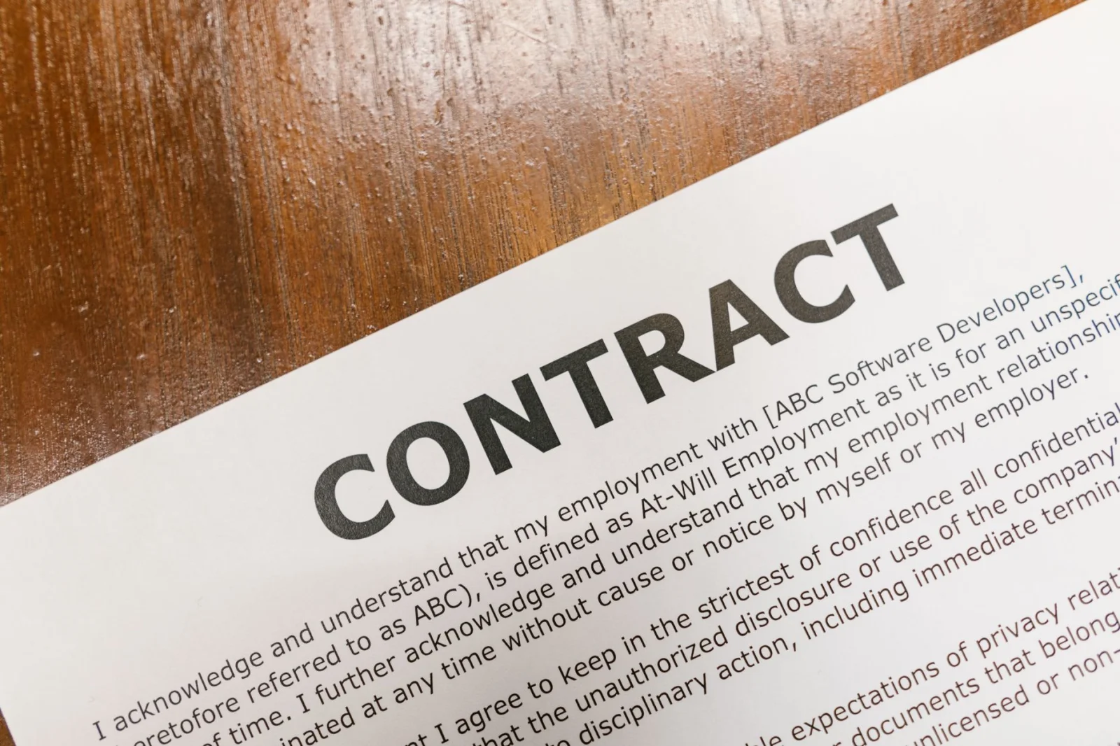 Can a rental agreement be canceled via email?