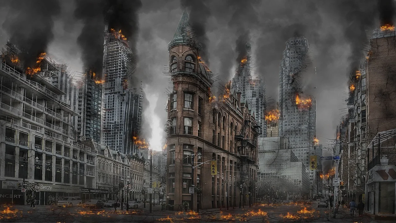 Massive Fire in Berlin: Huge Smoke Filled the Sky