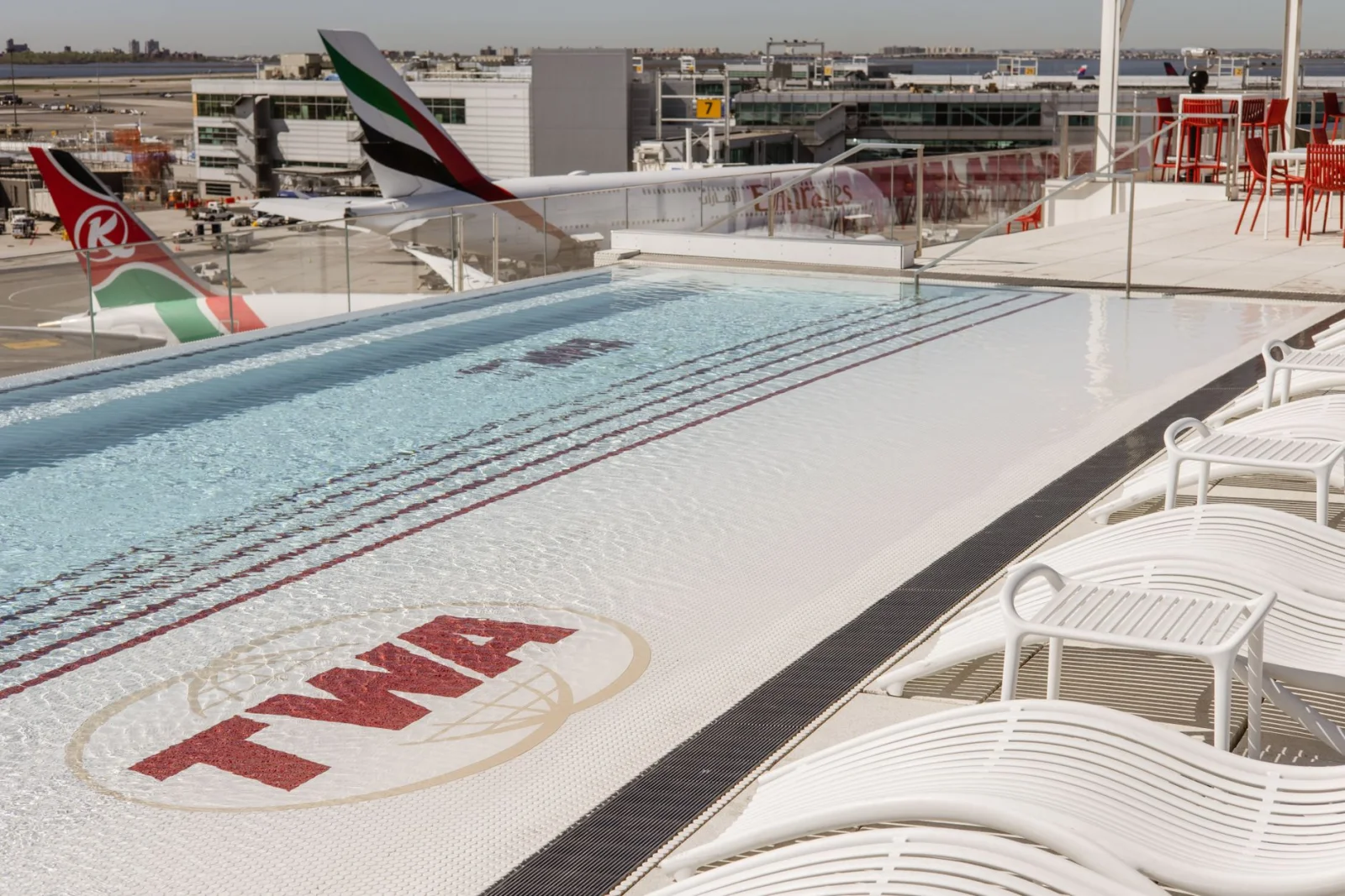 Airport Employees in a Pool on the Runway! Is This an Unprecedented Action?