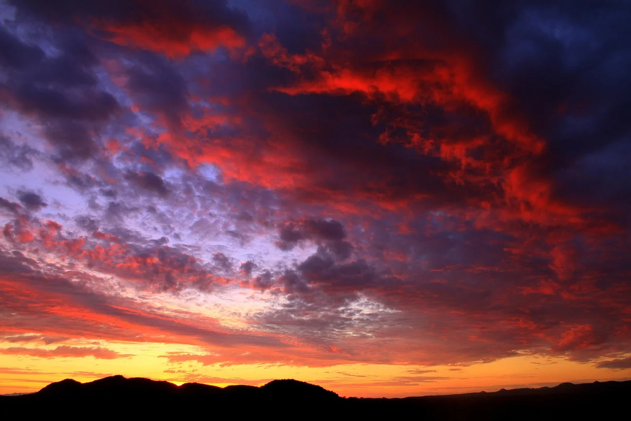 Sun in the Southwest Sky; Prepare for Heat and Storm!