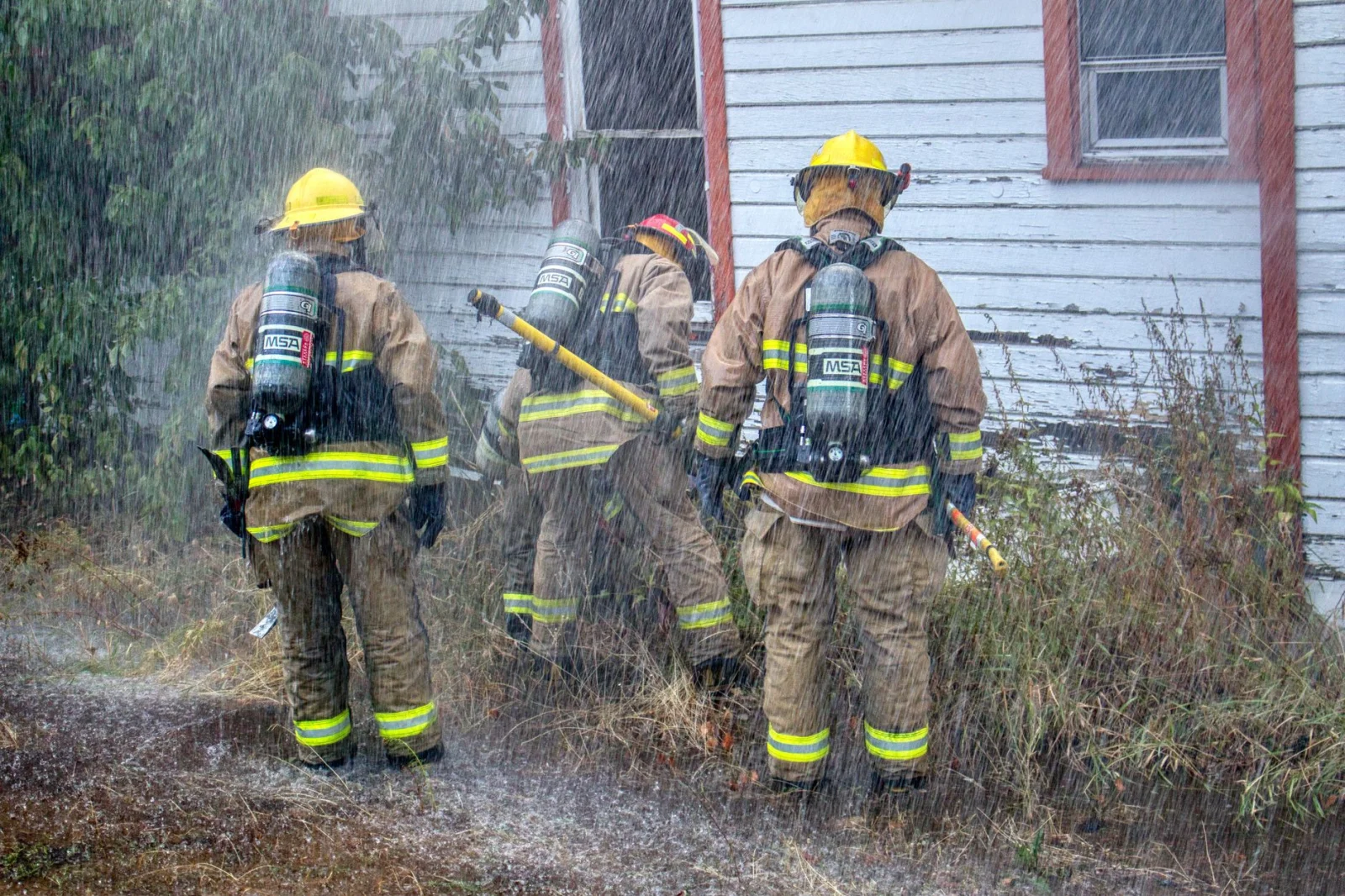 Fire in a Private Home: One Injured