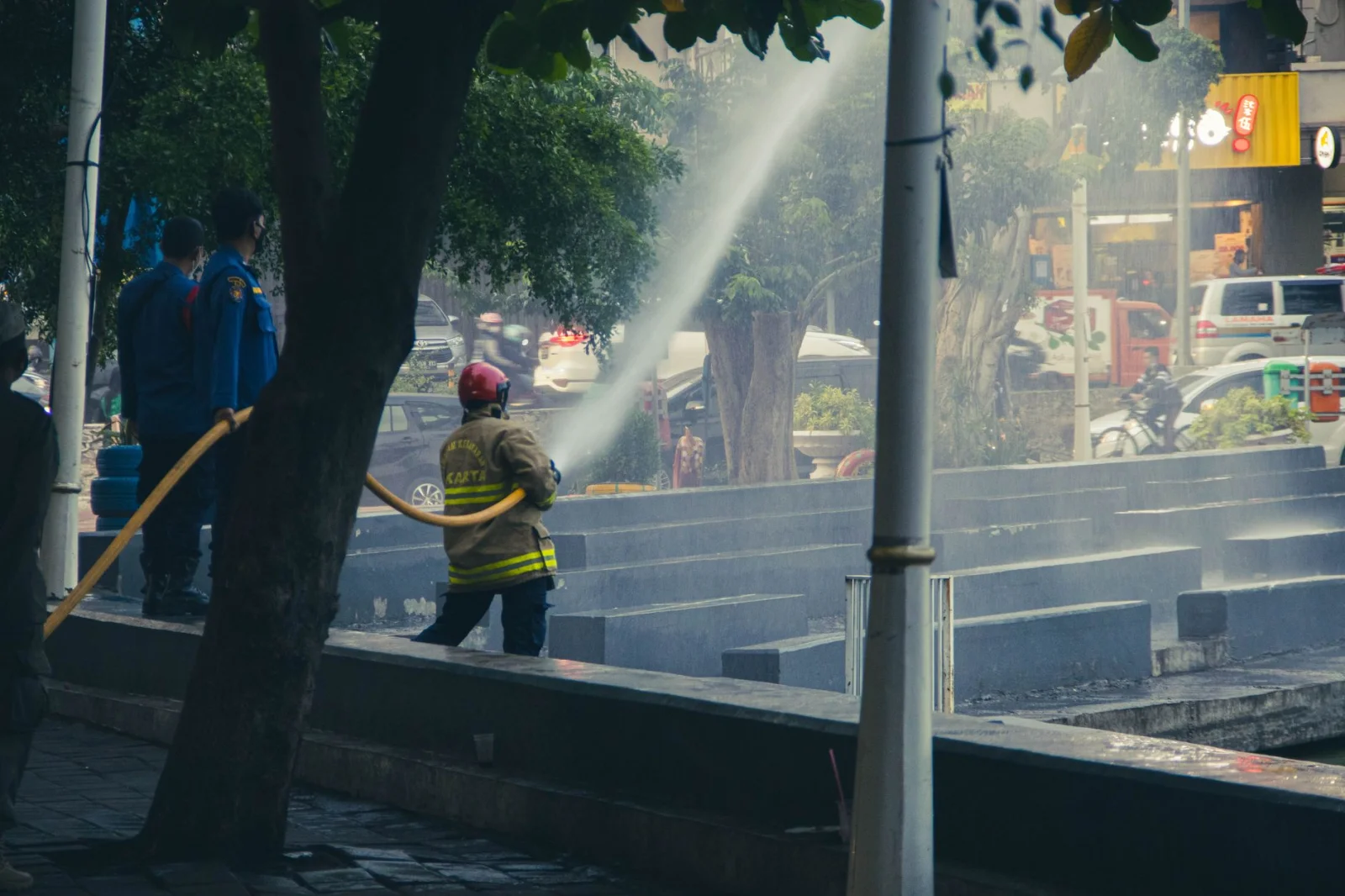 Body Discovered After Fire in Suabun