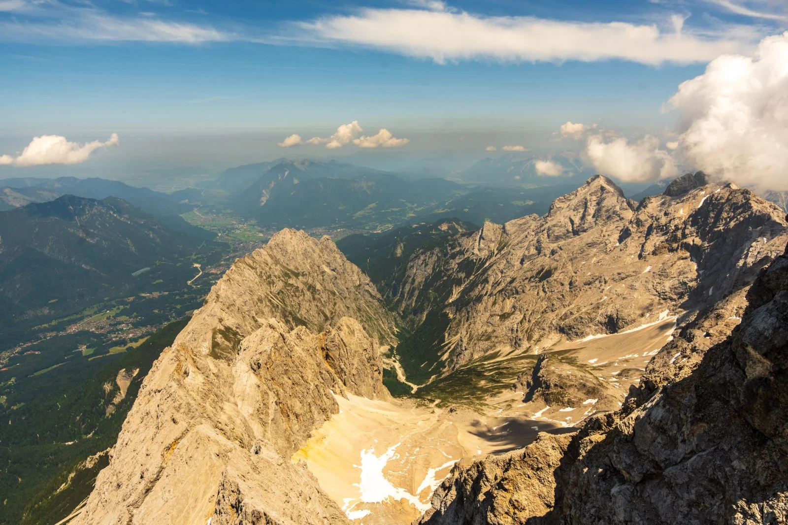 New Chair in Piesenberg: A View of the Beautiful Zugspitze Peak