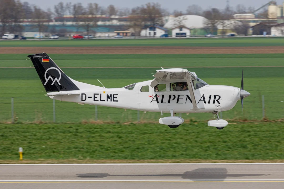 Fall in the Air World: Emergency Landing of a Small Aircraft in a Vineyard