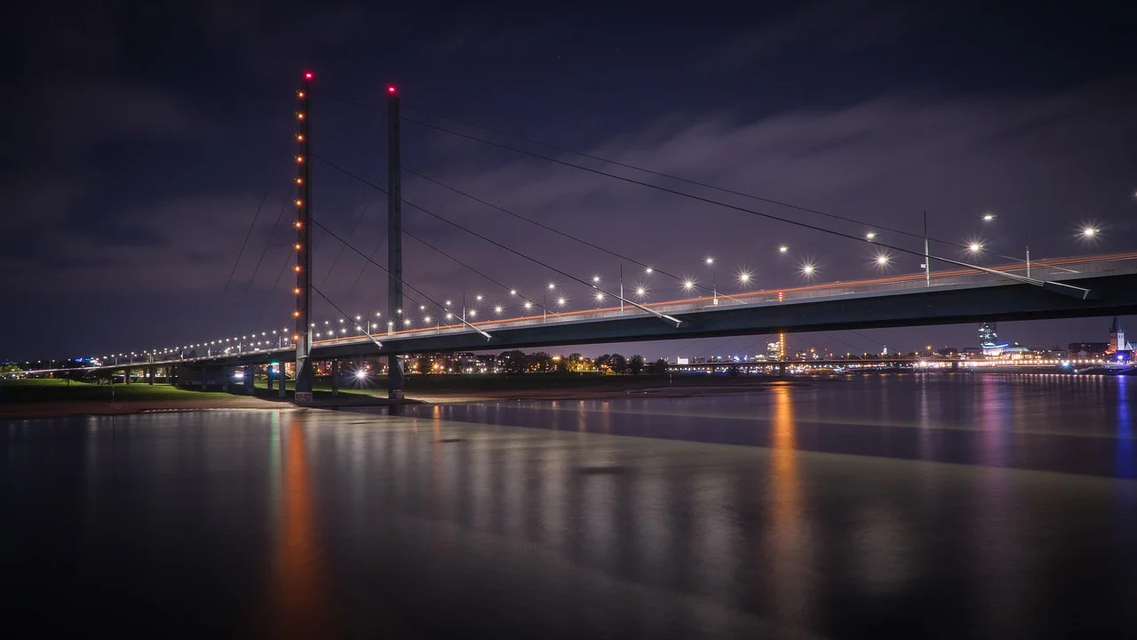 The Start of Vehicle Passage on the New Huntebrücke Bridge on A29