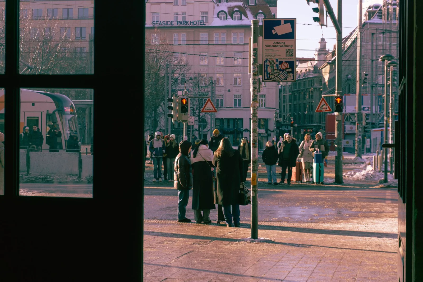 The Return of Life to the Streets of Leipzig After the Fire